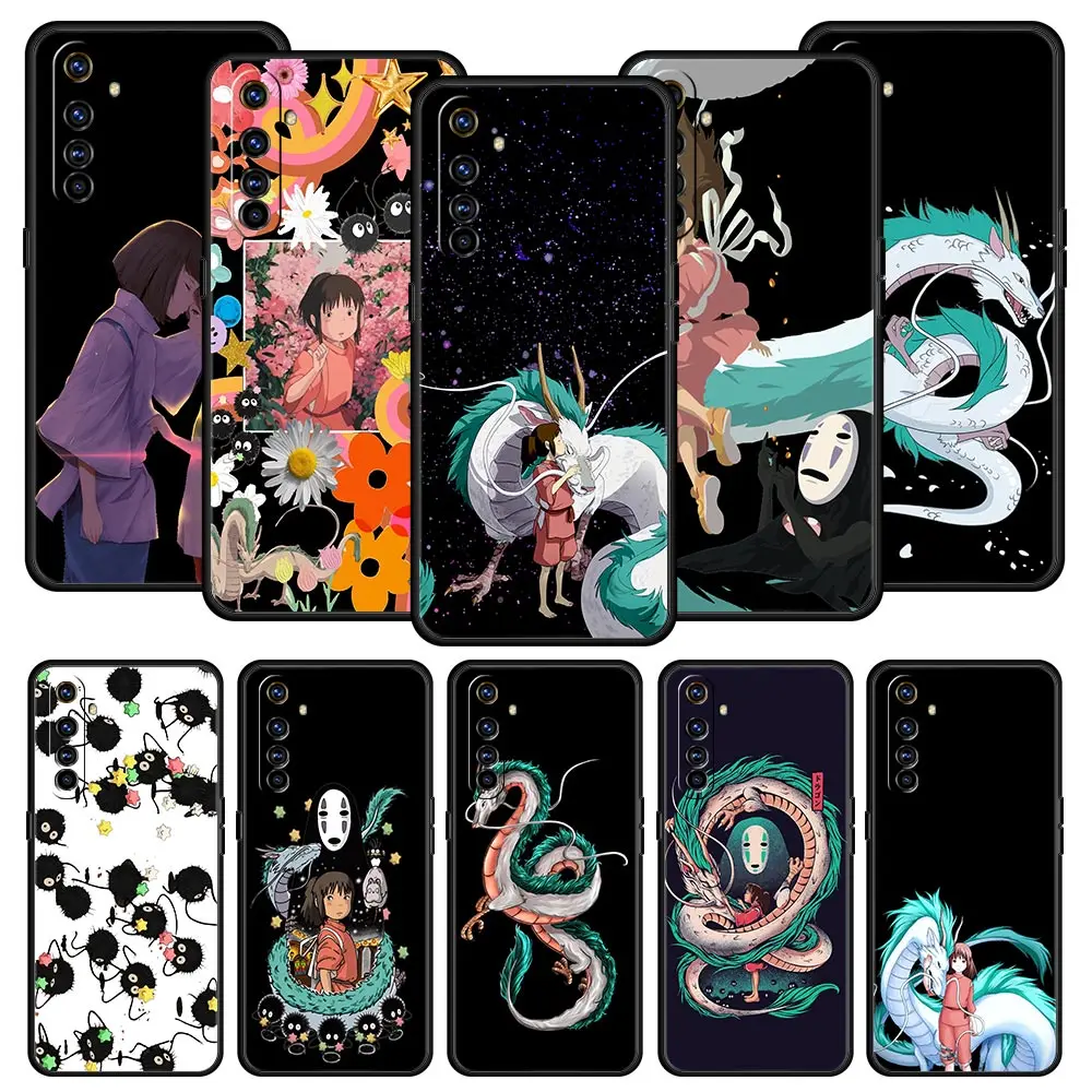Anime Spirited Away Case For OPPO Realme 9 8 7 6 GT2 Pro Plus 5G Phone