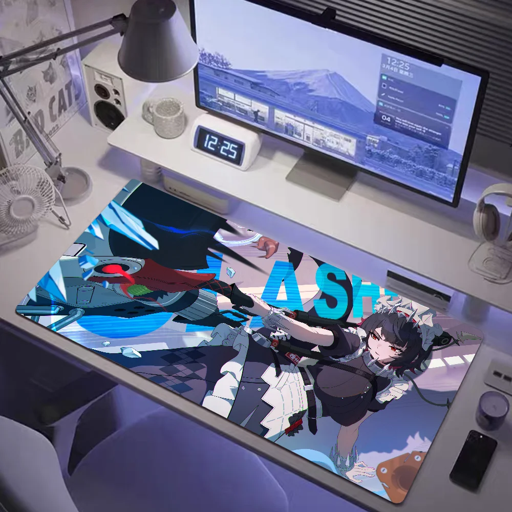 

Zenless Zone Zero Ellen Joe Mousepad Xxl Anime Pc Gamer Keyboard Carpet Computer Accessories Anti-slip kawaii desk pad HD print