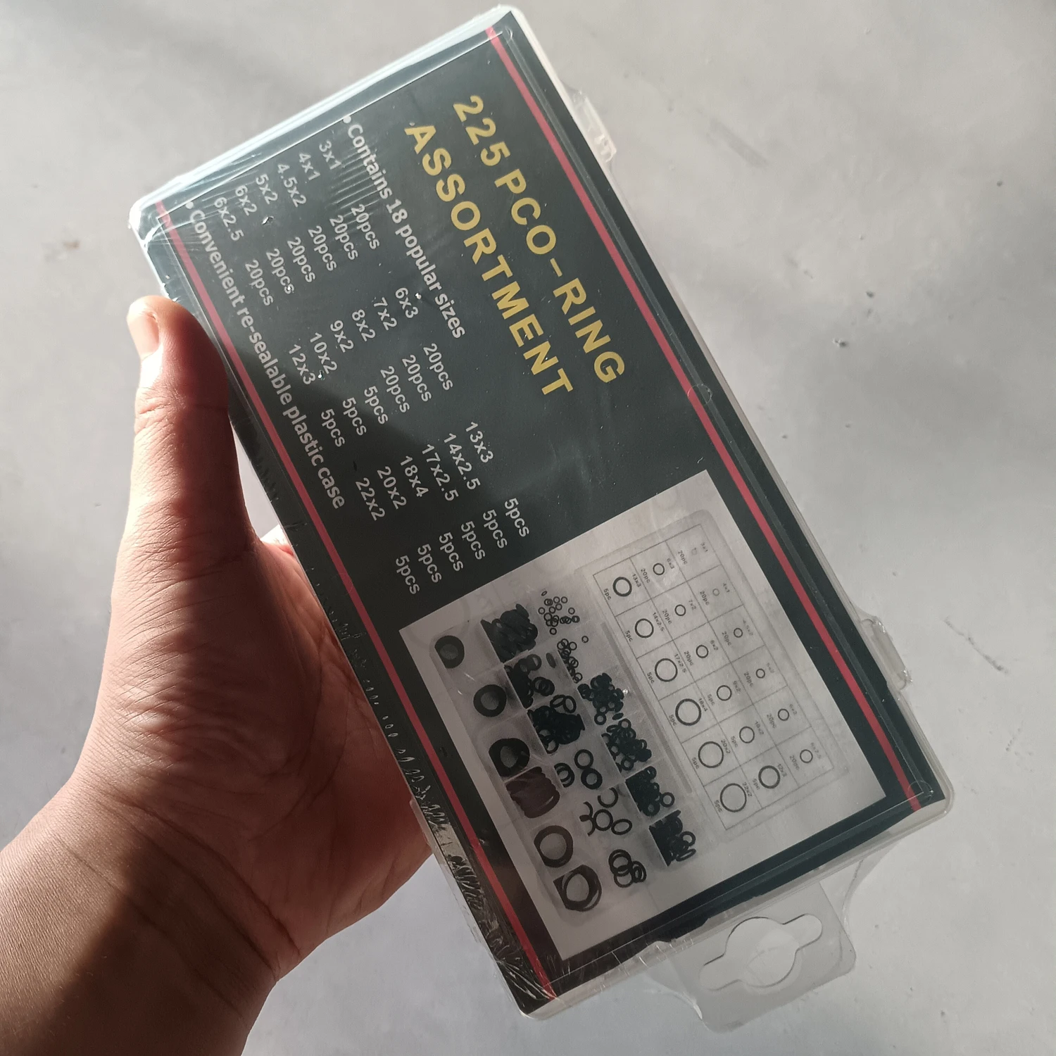Premium High-Pressure Nitrile Rubber O-Ring Seal Repair Kit