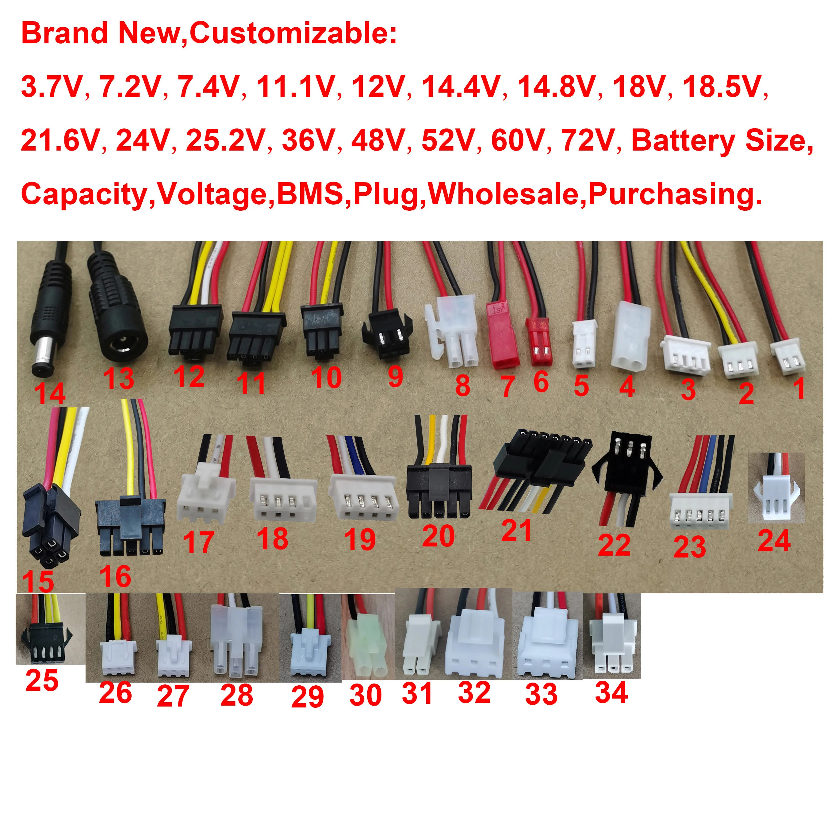 14.4V 14.8V 3500mAh 2600mAh Li-Ion Cylindrical Rechargeable Battery Pack  For CONGA 3090 1690 Robot Vacuum Cleaner TF-G85 Haier