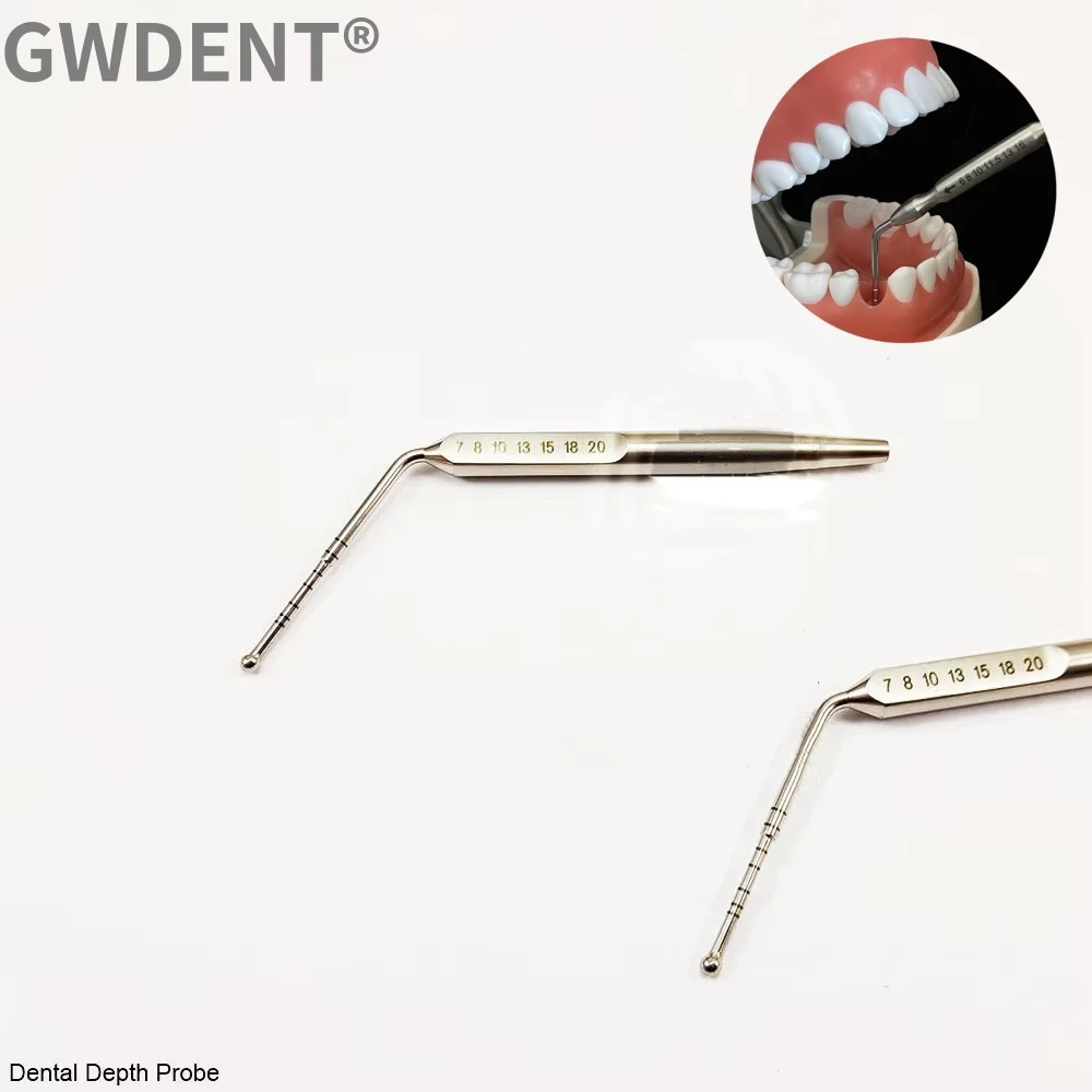 1Pcs Depth Gauge Deep Probe Dental Implant Measuring Tools - AliExpress 66