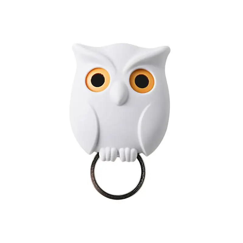 

Hooks Owl Magnetic Key Hook Auto Blinking Cute Hooks No Punch Storage Hooks Kitchen Home Wall Decoration Hooks