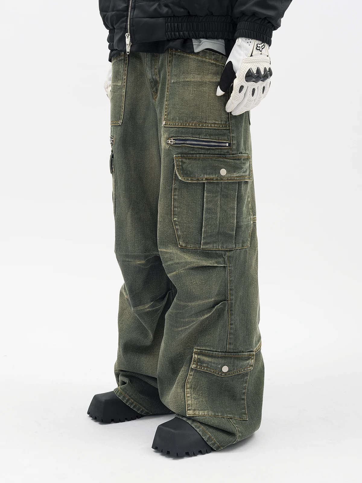 A1744 Fashion Men's Jeans 2023 Runway Luxury famous Brand European