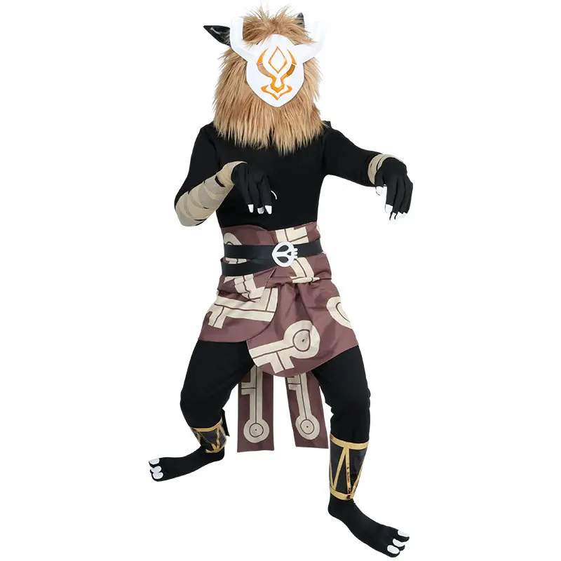 Genshin Impact: Hilichurl Monster | Brown Headgear Cosplay Props 24 Genshin Impact Hilichurl Monster Headgear Cosplay Props