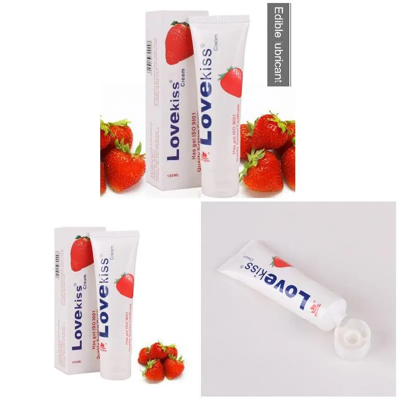 Tanie 1 Pcs Fruit Flavor Edible Lubricant Adult Oral  Reusable Soft Portable sklep