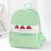 Car Embroidery Red Stripe Smocked Toddler Backpack for School Boy Large Capacity Kids Shoulder Bag Student School Backpack 1