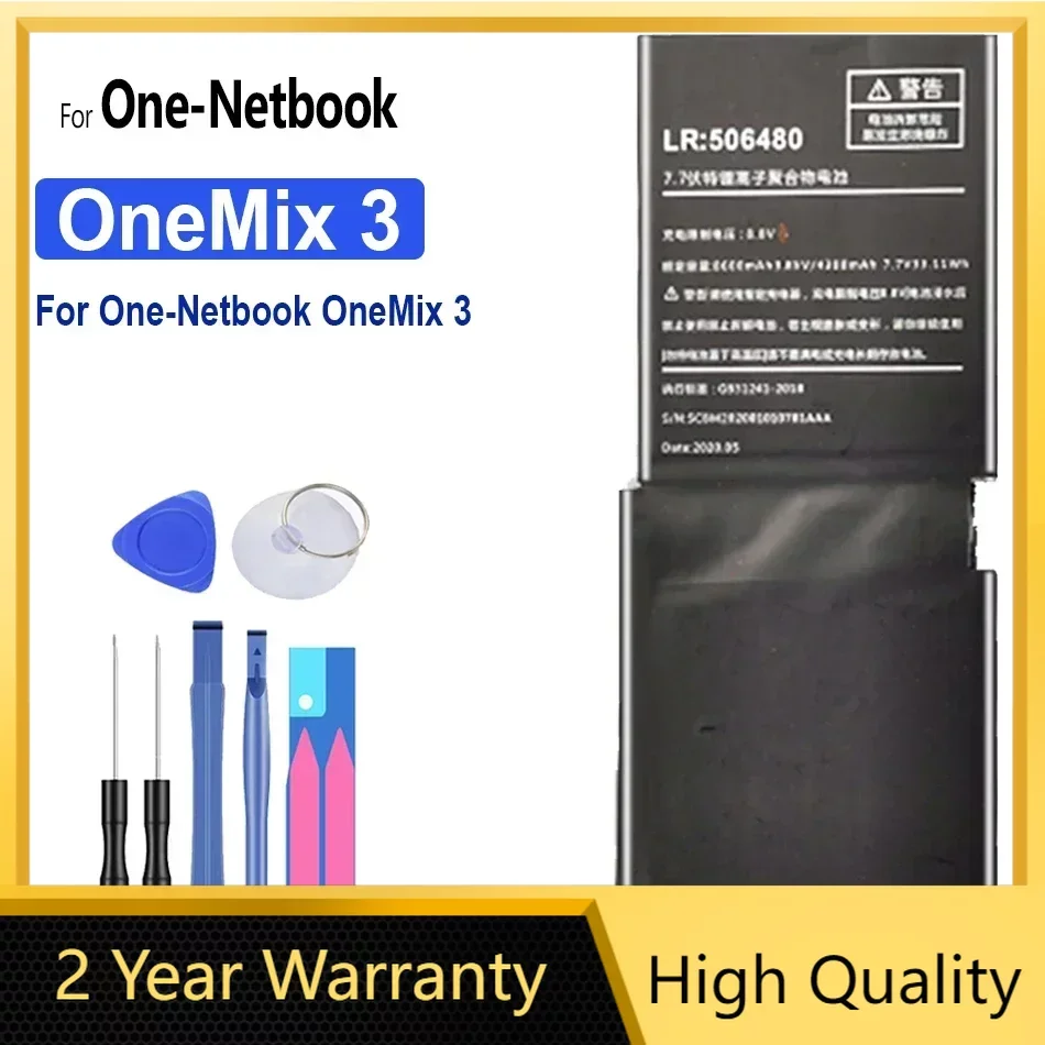 

8.8V, 8600mAh, 506480, Tablet Battery For One-Netbook OneMix 3, OneMix3