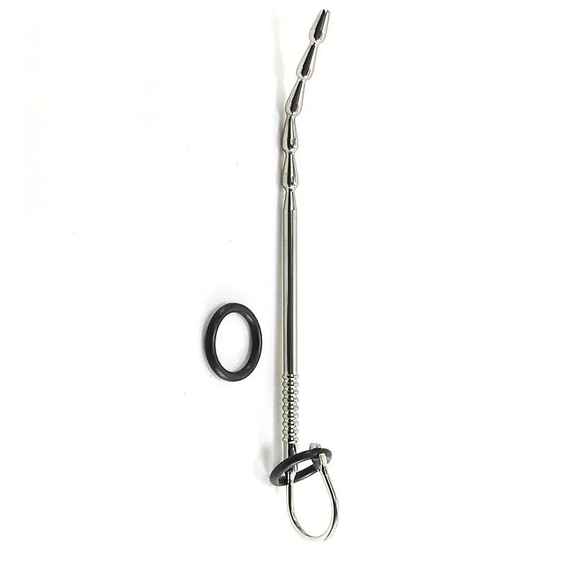 Metal Urethral Catheter Sound Dilator Sex Toys for Man Gay Penis Plug Urethral Dilator Stimulator Penis Insertion Horse Eye Wand