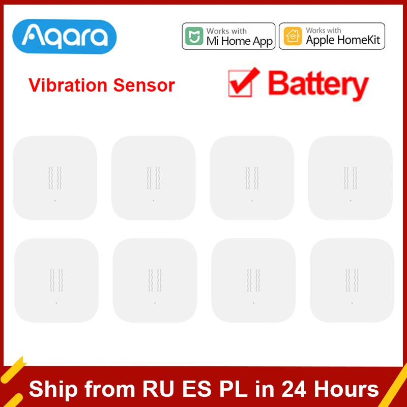 Aqara Vibration Sensor Smart Zigbee Built In Gyro Motion Shock Sensors