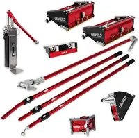 Drywall Finishing Set - Level5 | Pro-Grade | 10/12"" Flat Boxes, Corner Roller, 3"" Corner Finisher, 7"" Corner Applicator, 1