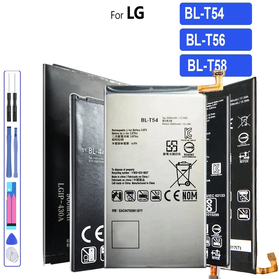 

Запасная батарея для LG BL-T54 BL-T58 BL-T56