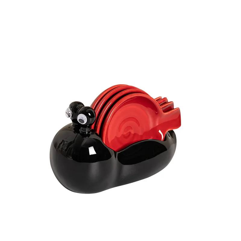 Snail Ceramic Small Dish Household Flavor Dish Dip Soy Sauce Seasoning Vinegar Seasoning