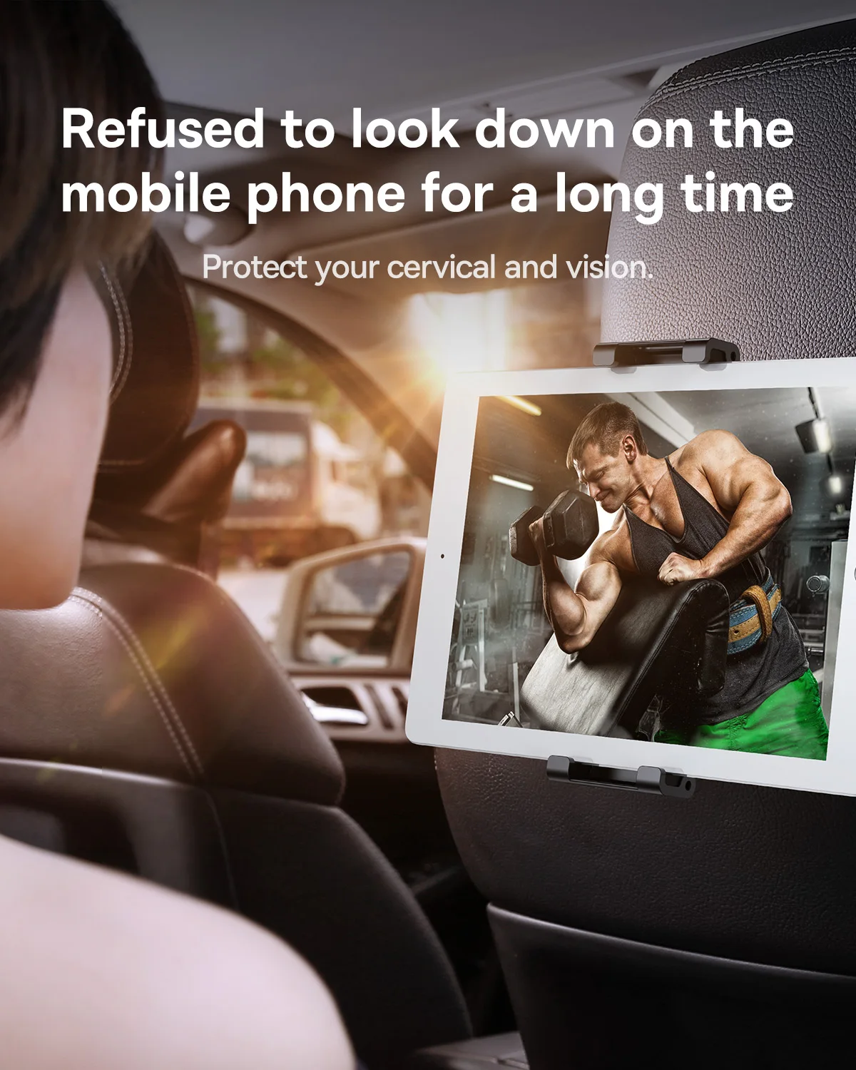 【FC Bayern Collaboration】Baseus Car Back Seat Phone Holder
