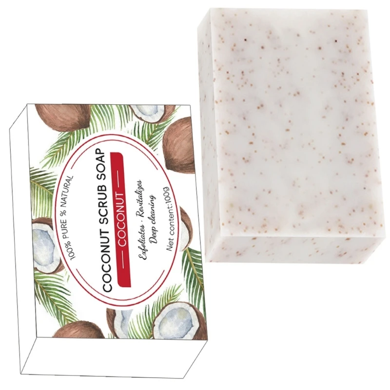 

Nourishing Scrub Soap for Women Cleanse Your Skin Moisturizing Soap