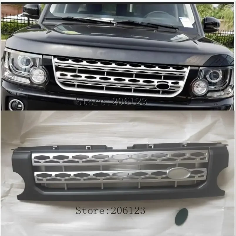 

Front Grill Bumper Grille for Rover Land Discoverer 4 Modified 10 Limited Edition New Discovery 3 Grid All Bla Side Vent Hair 4