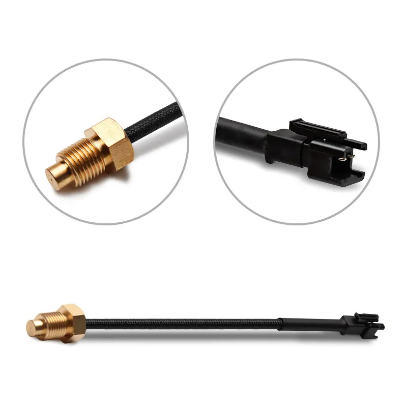 Motorrad Blaues Wassertemperaturmessgerät Mini-Thermometer Universal für XMAX300 CB400 MT 07 09 Sensor Roller Racing – Detail 4