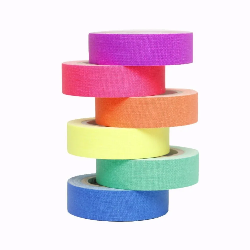 Description Picture 3 of itemFiber Tape Glow in the Dark Mark Props High Viscosity and Wear Resistance Stage UV Fluorescence Adhesives Sealers Hardware Home
