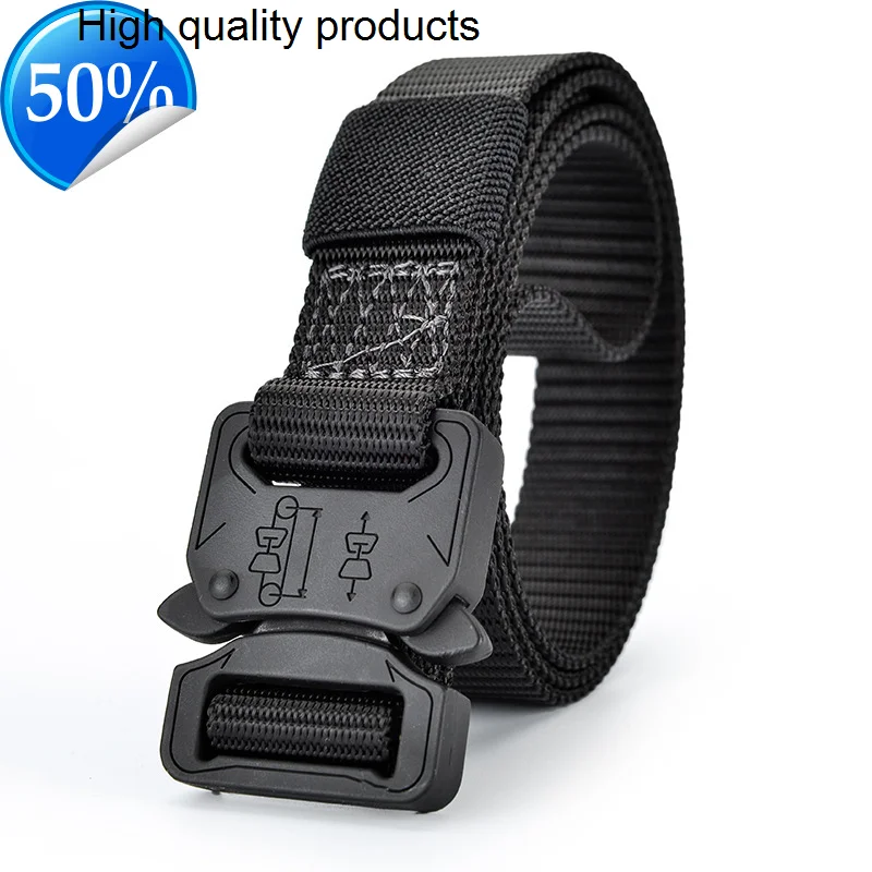

2.5cm Women Army Tactical Nylon Belts Military Equipment Soldier Combat Outdoor Sport Strap Waistband