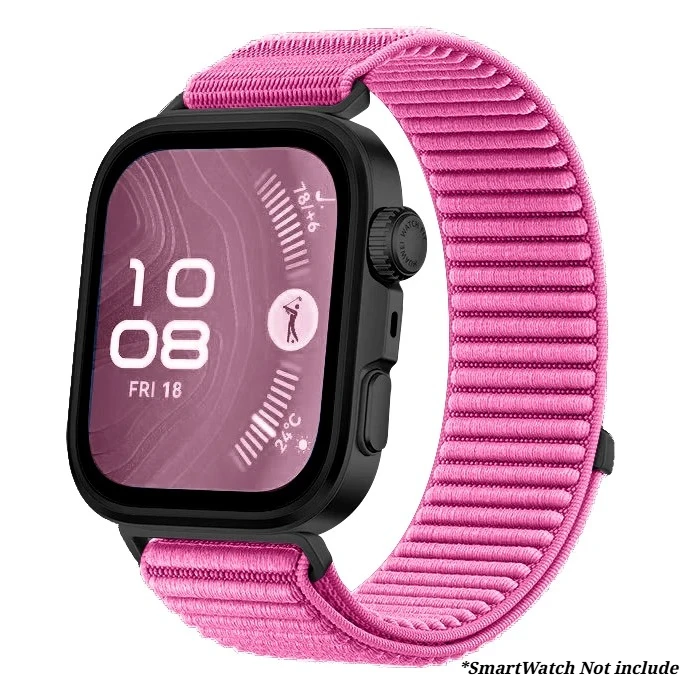 Field Nylon Loop Strap - Woven Sports Smartwatch Wristband Bracelet