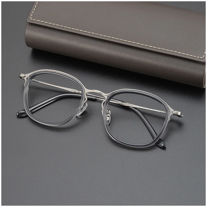 

Belight Optical Men Women Titanium Mini Small Round Vintage Retro Glass Prescription Eyeglasses Spectacle Frame Eyewear 5917