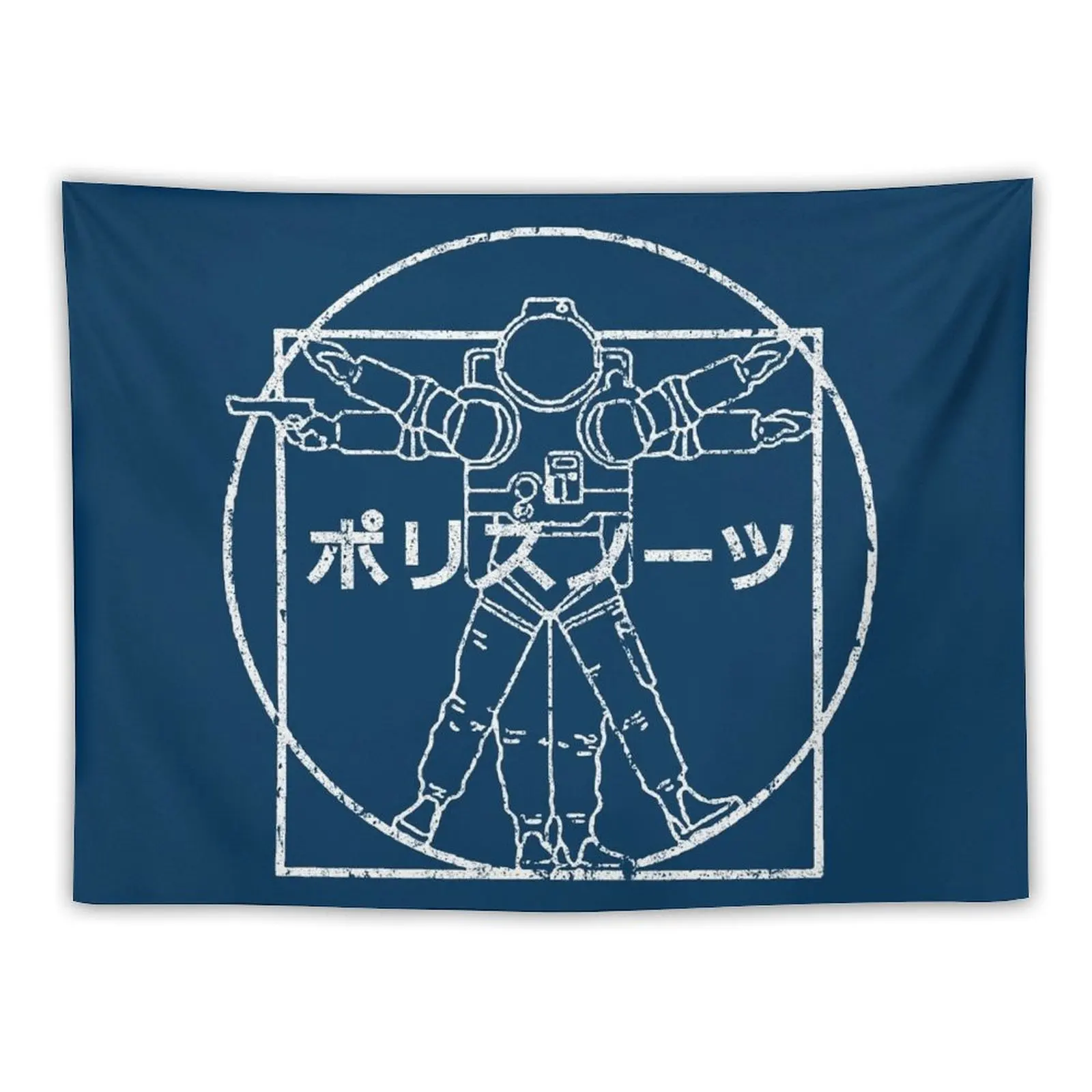 Полицейский гобелен, комнатный эстетический декор, декоративные картины, комнатный настенный Декор для дома, комнатный гобелен