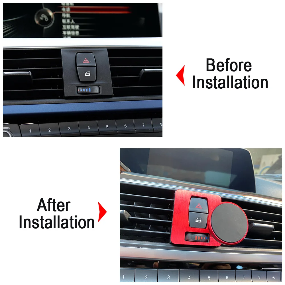 Per BMW F30 F31 F32 F33 F34 F35 F36 Serie 3 2013-2019 Supporto - Foto 3