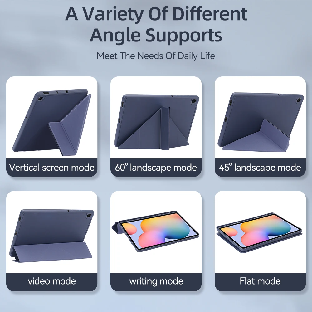 Capa para Samsung Galaxy Tab Tab a8 10.5 s6 Lite 10.4 s7 s8 s9 11 s7 Plus s7 fe s8 Plus s9 Plus 124 - Imagem 6