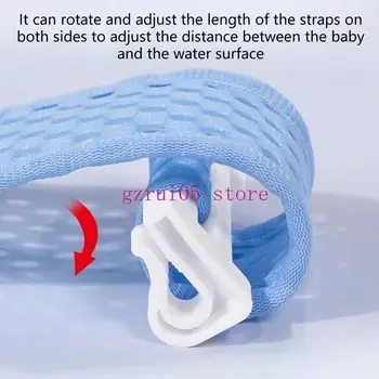 W89E Cartoon Baby Baby Botton Pocket Regola regolabile Doccia Rete Designing a cinque scatti 1