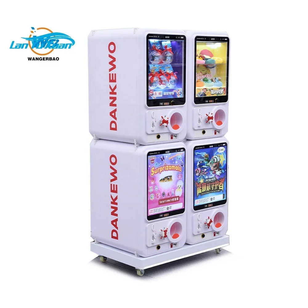 2023 Vendita Calda Centro Divertimenti Macchina A Gettoni Gacha Gachapon Giocattolo Uova Intrecciate Distributore Automatico Macchina Da Gioco Gashapo