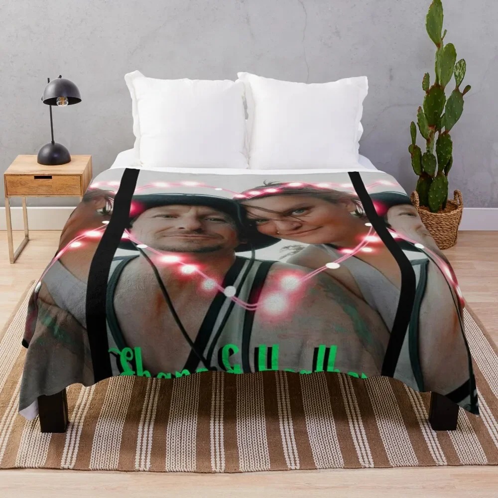 

Shane & Heather 2 Throw Blanket wednesday Sofas cosplay anime Blankets