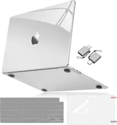 Premium Hard Shell Cover for Laptops - Sleek and Durable Protection, Various Sizes (Crystal Clear)