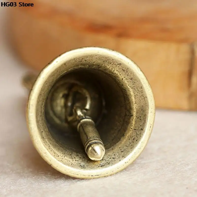 Brass Handicraft die-casting Drop Bell Key Car Button Wind Bell Tibetan Creative Gift Home Decoration