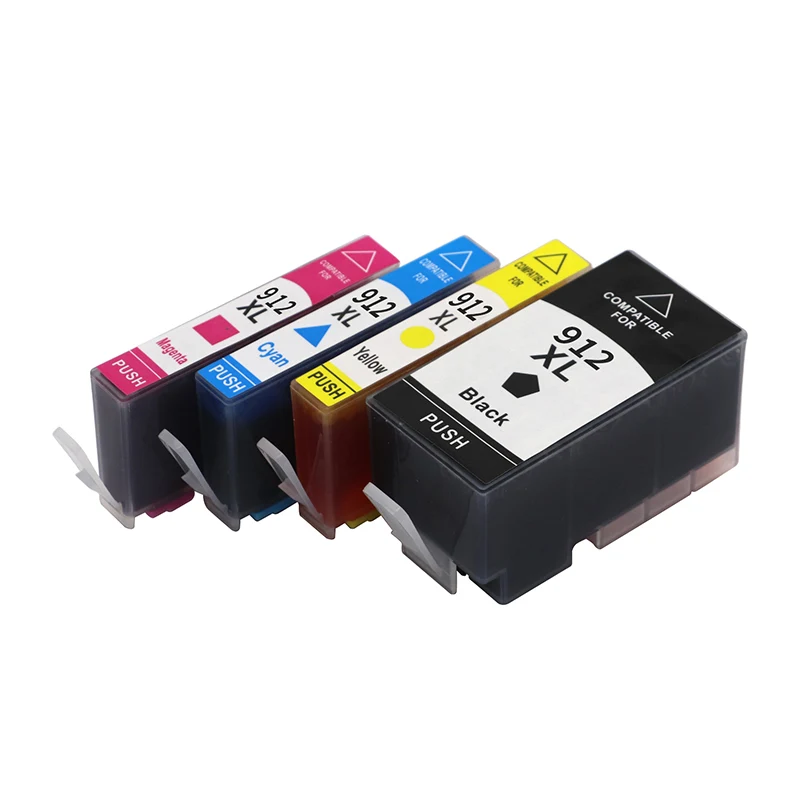 inkhunter 4x100ml Refill Ink Compatible for HP 912, HP 912XL, HP 917XL