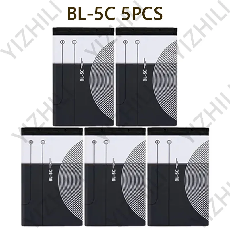 BL-5C 1020mAh 5PCS