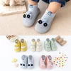 Infant Toddler Spring Summer Soft Sole Sock Shoes Cute Animals Unisex Baby Non-Slip Floor Socks Kids 0-3T Lightweight Prewalker 2