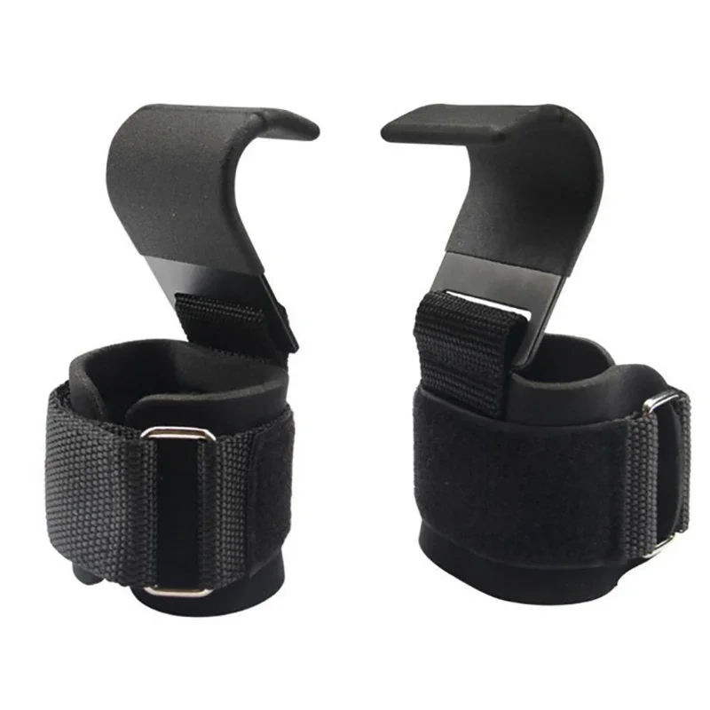 Weight Lifting Hooks Fitness Squat Weightlifting Pull-up Wrist Hook Horizontal Bar Exercise Strength Training Without Strangling Power Hook