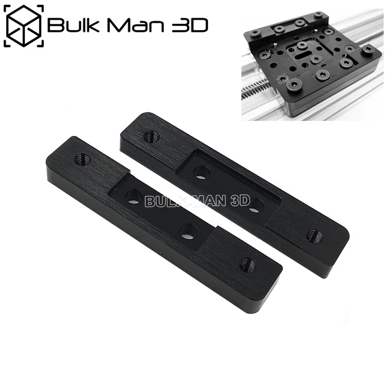 2pcs/Lot Openbuilds C-Beam Riser Plates for C-Beam Linear Rail system C-Beam machine free shipping 2pcs lot 3d printer cnc machine parts aluminum timing pulleys 12 teeth 2gt 12t timing pulley