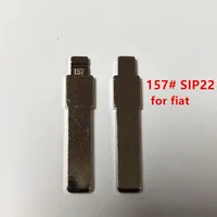 10ชิ้น157 # Y-37 # SIP22กุญแจรีโมทแบบยังไม่ได้เจียระไนทำจากโลหะสำหรับ Fiat Punto ducato PANDA IDEA keydiy KD xhorse VDI jmd 2
