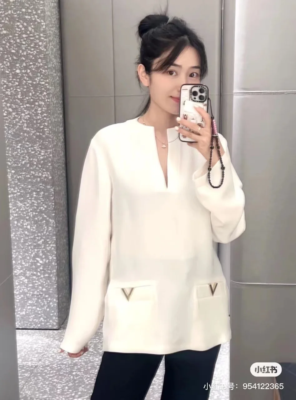 

wd0297 Fashion women Blouses & Shirts 2024 Popular European Design party style Women's Clothing