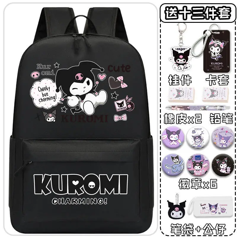 Sanrio New Clow M Book Female Student Spine Protection Children\'s Schoolbag Large Capacity Lightweight Double-Shoulder Backpack