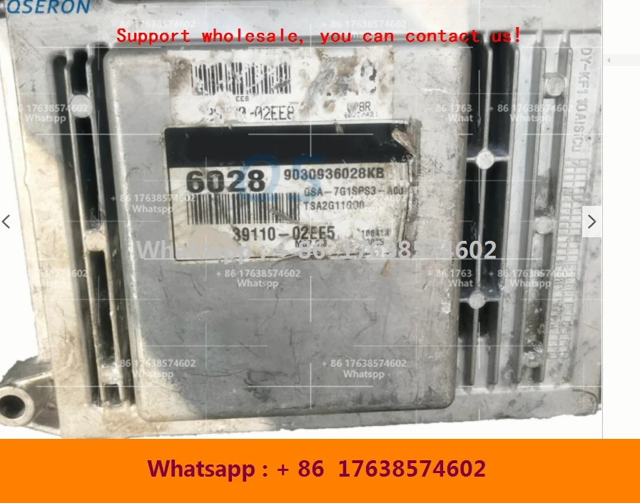 For Hyundai AT Kia Forte Rio Engine Computer Board/MG7.9.8 ECU/39100-26AB5 G2/39110-02EE5 6028/39122-2B212 G52/39123-2B700 0349