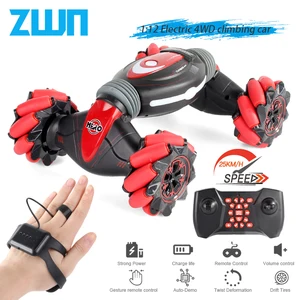 ZWN C1/ C1 MINI 4WD Радиоуправляемый автомобиль индукция жестов 2,4G игрушечный светильник музыка дрейф танцы твист трюк Дистанционное управление а...