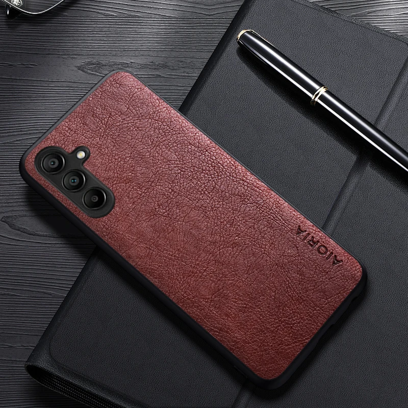 Luxury Leather Business Cover with Simple Design - Premium Case