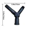 Angle Adapter with 3-Arms for Extension Pole Hinge Tip Direction Adjustable Device with Standard Germany Thread Tip 3
