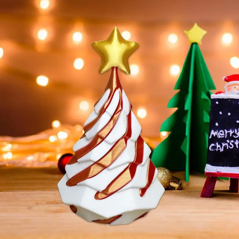 Spiral Fidget Cone Impossible Christmas Tree Passthrough Sculpture Fidget Passthrough Sculpture Spiral Cone Desk Toy Funny