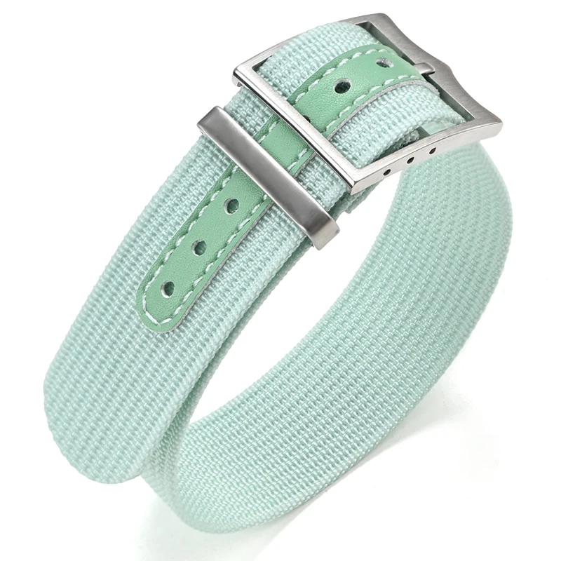 Durable Nylon Waterproof Sport Bracelet - Military-Inspired Watch Strap, No-Scratch Design