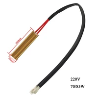 220V 70W/85W 103mm partie de réfrigérateur dégivrage du réfrigérateur Tube chauffant dégivrage électrique dégivrage dégivrage élément chauffant pour congélateur 3