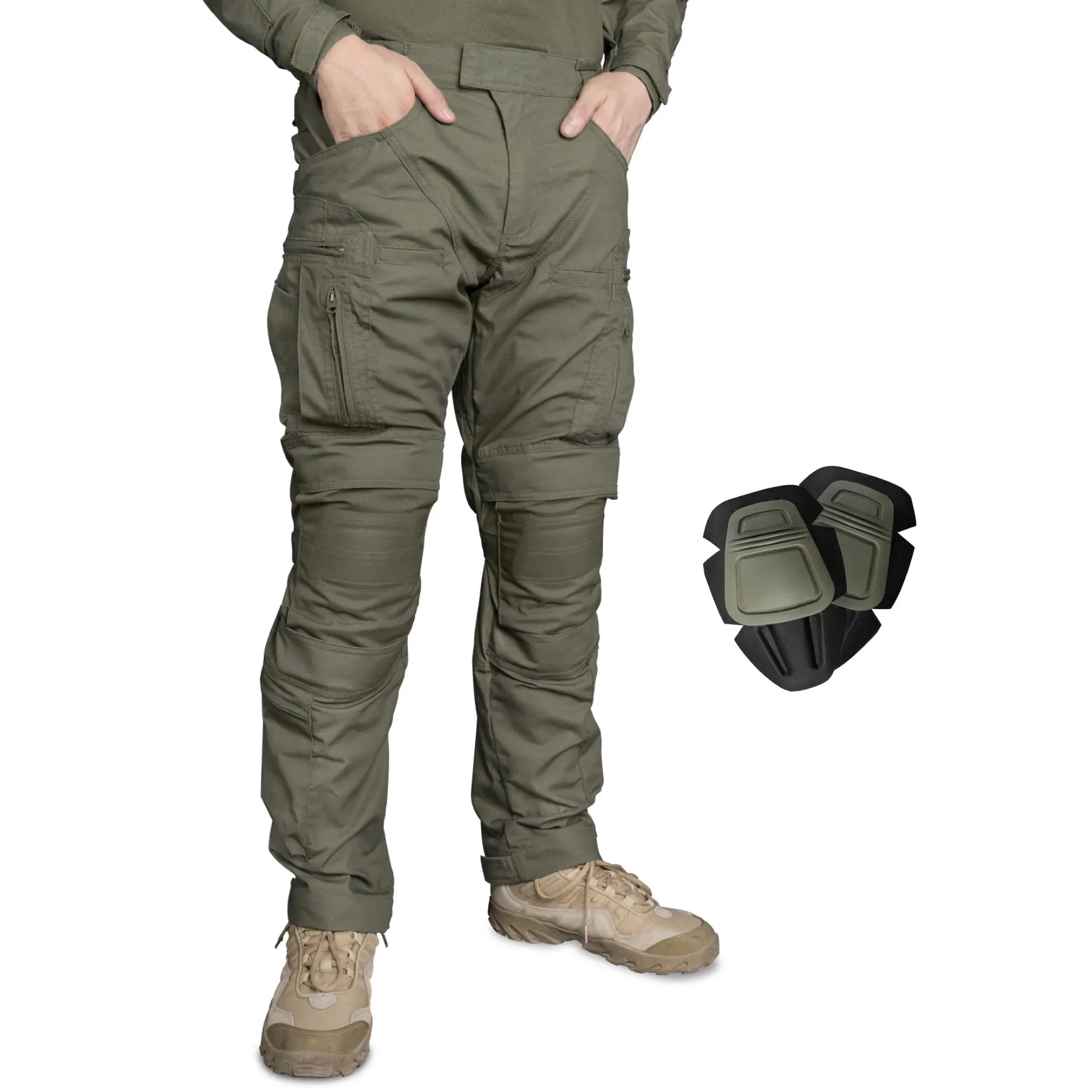 IDOGEAR Pantalon de Cobat G3 avec Genouillères Hoes Pantalon