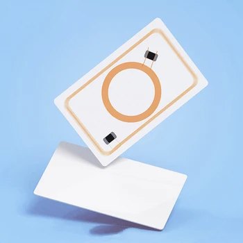 10pcs 13.56Mhz 125KHZ Dual Chip Frequency Card IC ID UID Changeable Writable Rewritable Composite RFID T5577 EM4305 Card 1