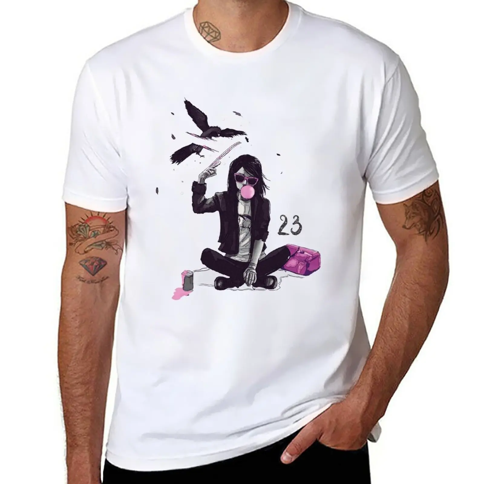 

X-23 T-Shirt oversizeds cute tops summer top mens clothes
